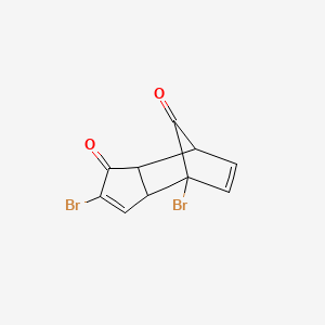 Chemical structure of 4,7-Dibromotricyclo[5.2.1.0^{2,6}]deca-4,8-diene-3,10-dione