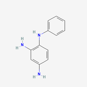 Chemical structure of 2,4-Diaminodiphenylamine