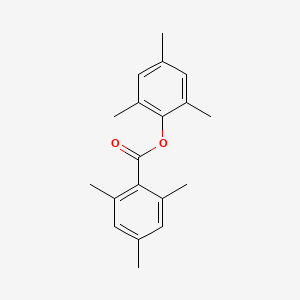 Chemical structure of Mesityl 2,4,6-trimethylbenzoate