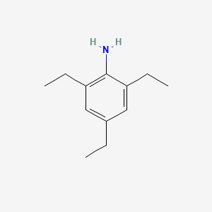 Chemical structure of 2,4,6-Triethylaniline
