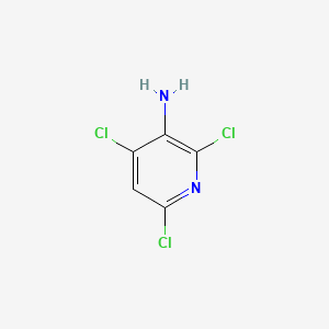 Chemical structure of 2,4,6-Trichloropyridin-3-amine