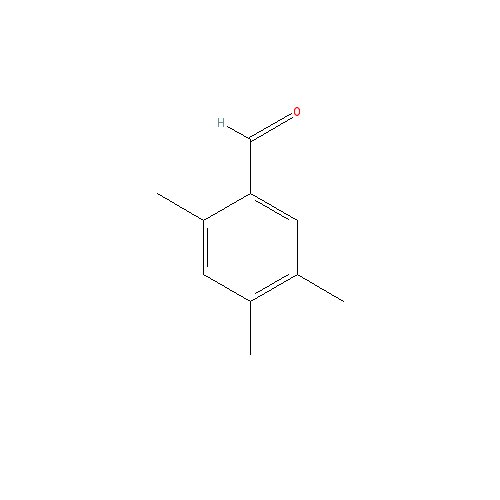 Chemical structure of 2,4,5-Trimethylbenzaldehyde