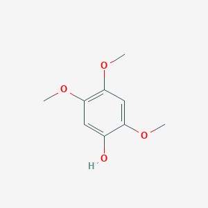 Chemical structure of 2,4,5-Trimethoxyphenol