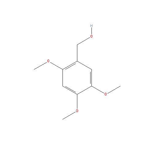 Chemical structure of 2,4,5-TRIMETHOXYBENZYL ALCOHOL