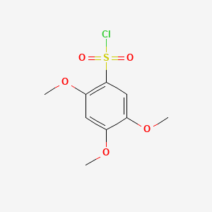 Chemical structure of 2,4,5-Trimethoxybenzenesulfonyl chloride