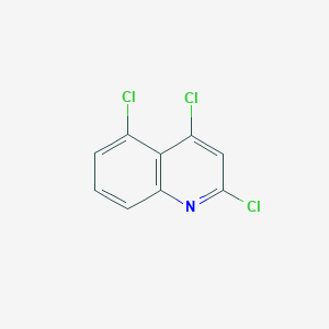 Chemical structure of 2,4,5-Trichloroquinoline