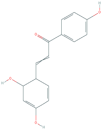 Chemical structure of 2,4,4'-Trihydroxydihydrochalcone