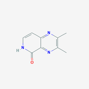 Chemical structure of 2,3-Dimethylpyrido[3,4-b]pyrazin-5(6H)-one
