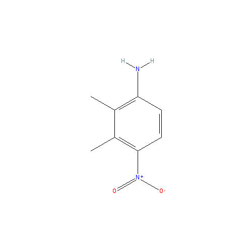 Chemical structure of 2,3-Dimethyl-4-Nitroaniline
