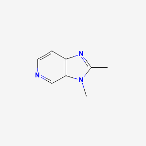 Chemical structure of 2,3-Dimethyl-3H-imidazo[4,5-c]pyridine