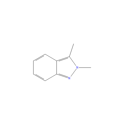 Chemical structure of 2,3-Dimethyl-2H-indazole