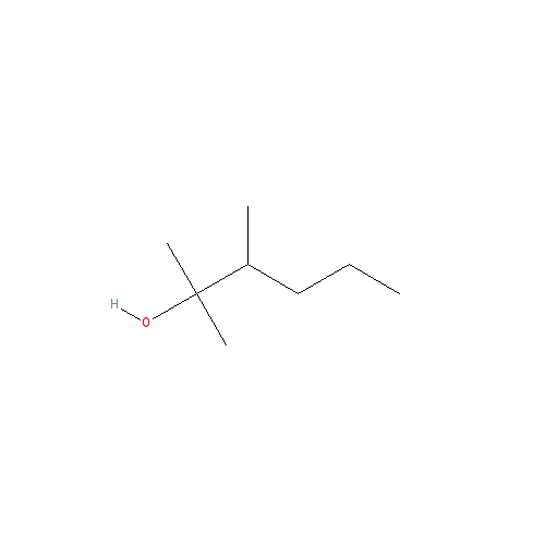Chemical structure of 2,3-Dimethyl-2-hexanol