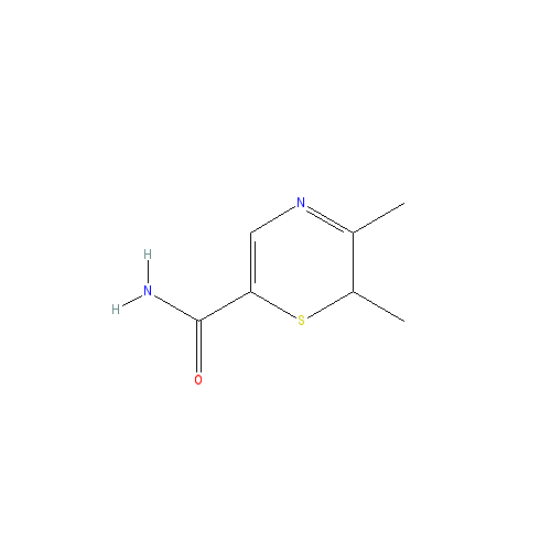 Chemical structure of 2,3-Dimethyl-2H-1,4-thiazine-6-carboxamide