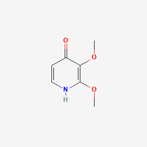 Chemical structure of 2,3-Dimethoxy-pyridin-4-ol