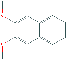 Chemical structure of 2,3-Dimethoxynaphthalene