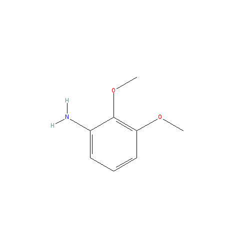Chemical structure of 2,3-Dimethoxyaniline