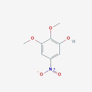 Chemical structure of 2,3-Dimethoxy-5-nitrophenol