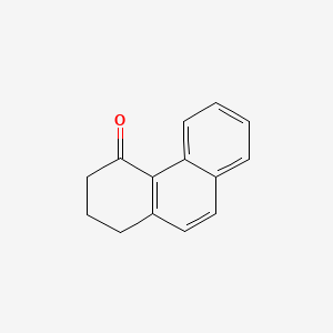 Chemical structure of 2,3-Dihydrophenanthren-4(1H)-one