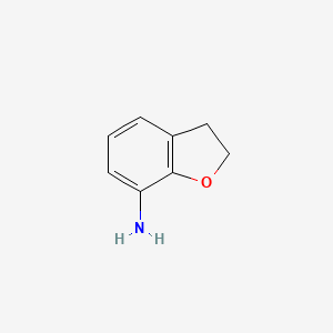 Chemical structure of 2,3-Dihydrobenzofuran-7-amine
