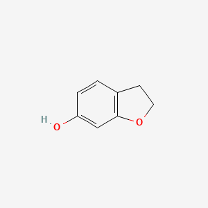 Chemical structure of 2,3-Dihydrobenzofuran-6-ol
