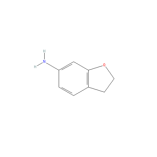 Chemical structure of 2,3-Dihydrobenzofuran-6-amine
