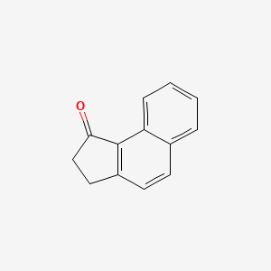 Chemical structure of 2,3-Dihydro-1H-benz[e]inden-1-one