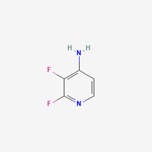 Chemical structure of 2,3-Difluoropyridin-4-amine