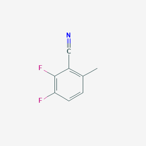 Chemical structure of 2,3-Difluoro-6-methylbenzonitrile