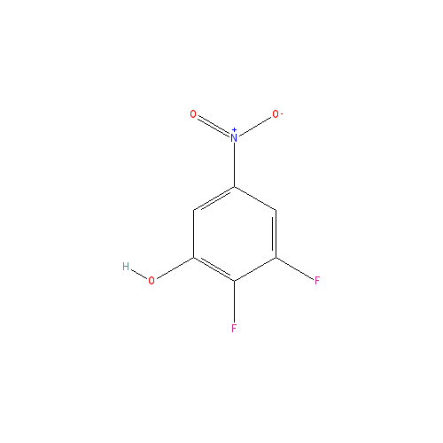 Chemical structure of 2,3-Difluoro-5-nitrophenol