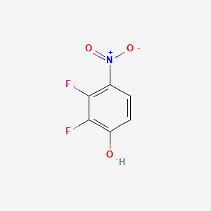 Chemical structure of 2,3-Difluoro-4-nitrophenol