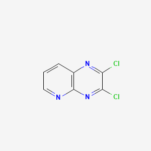 Chemical structure of 2,3-Dichloropyrido[2,3-b]pyrazine