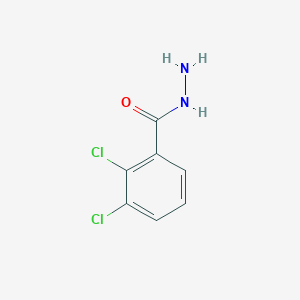 Chemical structure of 2,3-Dichlorobenzohydrazide
