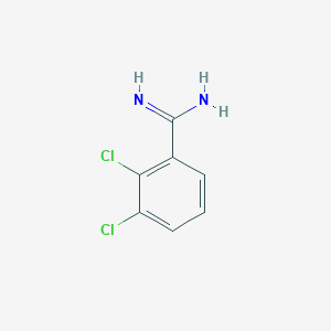 Chemical structure of 2,3-Dichlorobenzimidamide