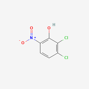Chemical structure of 2,3-Dichloro-6-nitrophenol