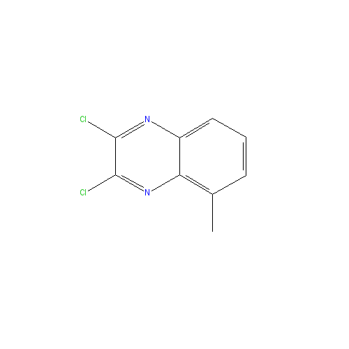 Chemical structure of 2,3-Dichloro-5-methylquinoxaline