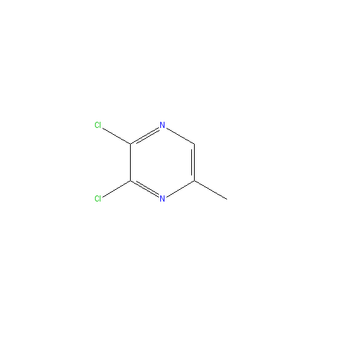 Chemical structure of 2,3-Dichloro-5-methylpyrazine