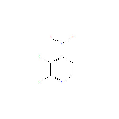 Chemical structure of 2,3-Dichloro-4-nitropyridine
