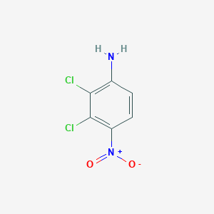 Chemical structure of 2,3-Dichloro-4-nitroaniline