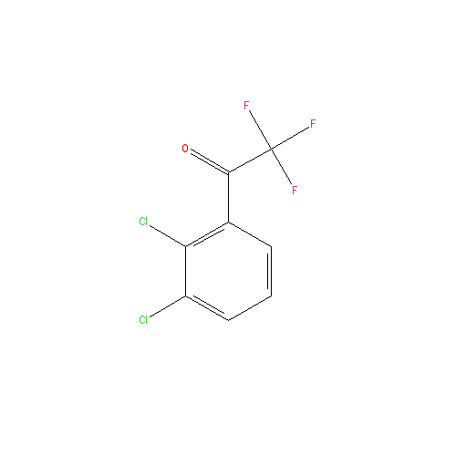 Chemical structure of 2',3'-Dichloro-2,2,2-trifluoroacetophenone