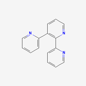 Chemical structure of 2,3-DI(PYRIDIN-2-YL)PYRIDINE
