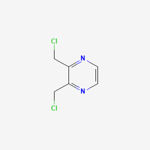Chemical structure of 2,3-Bis(chloromethyl)pyrazine