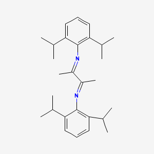Chemical structure of 2,3-Bis(2,6-diisopropylphenylimino)butane