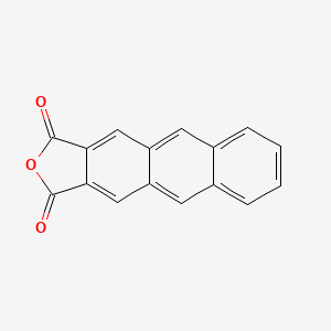 Chemical structure of 2,3-Anthracenedicarboxylic Anhydride