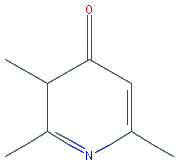 Chemical structure of 2,3,6-Trimethylpyridin-4-ol