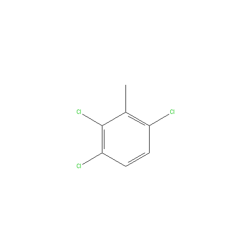 Chemical structure of 2,3,6-Trichlorotoluene