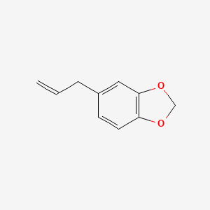 Chemical structure of 2,3,6,7-Tetrahydrobenzo[1,2-b:4,5-b']difuran