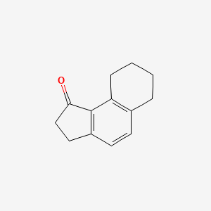 Chemical structure of 2,3,6,7,8,9-Hexahydro-1H-Cyclopenta[A]Naphthalen-1-One