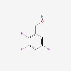 Chemical structure of 2,3,5-Trifluorobenzyl Alcohol