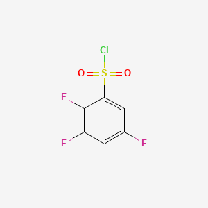 Chemical structure of 2,3,5-Trifluorobenzenesulphonyl chloride