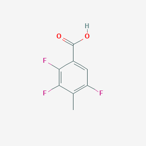 Chemical structure of 2,3,5-Trifluoro-4-methylbenzoic Acid